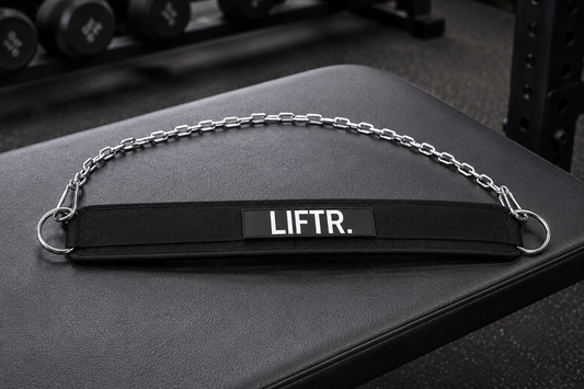 LIFTR Weighted Dip Belt - gym lifestyle