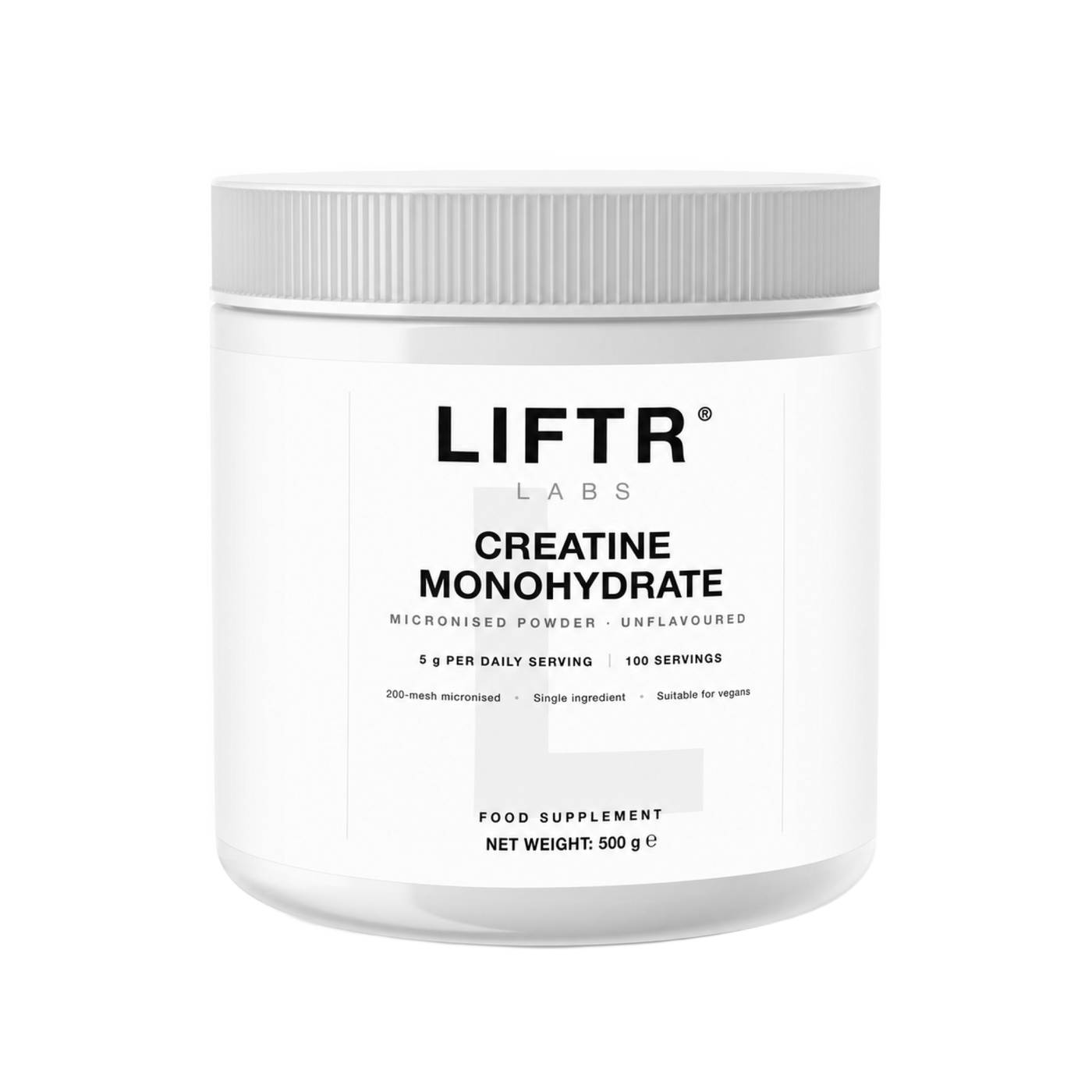 LIFTR LABS creatine monohydrate tub